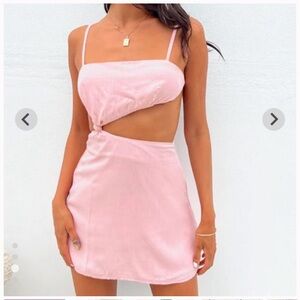 Beginning boutique Tao pink dress